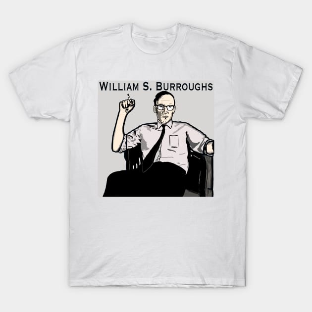 William Burroughs T-Shirt by TL Bugg